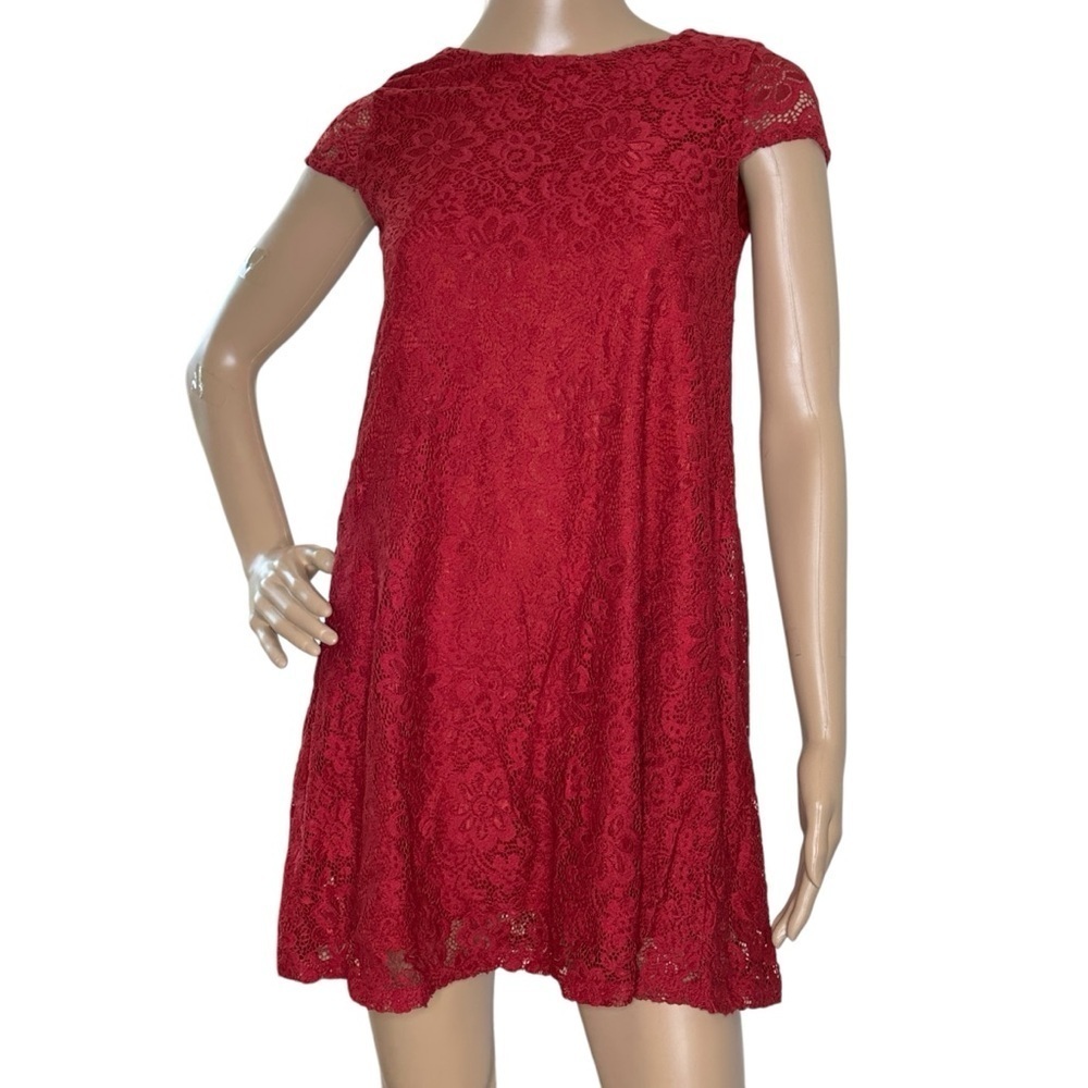 Altar'd State flower lace short dress XS